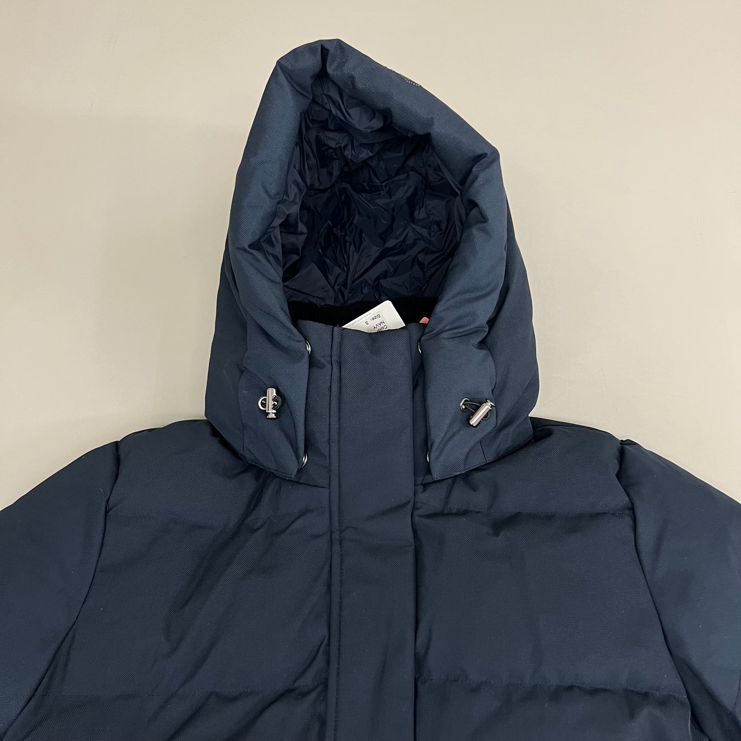 SAMSHIELD Michaela Equestrian Winter Rain Coat Rain Jacket Women's Sz S Navy Blue