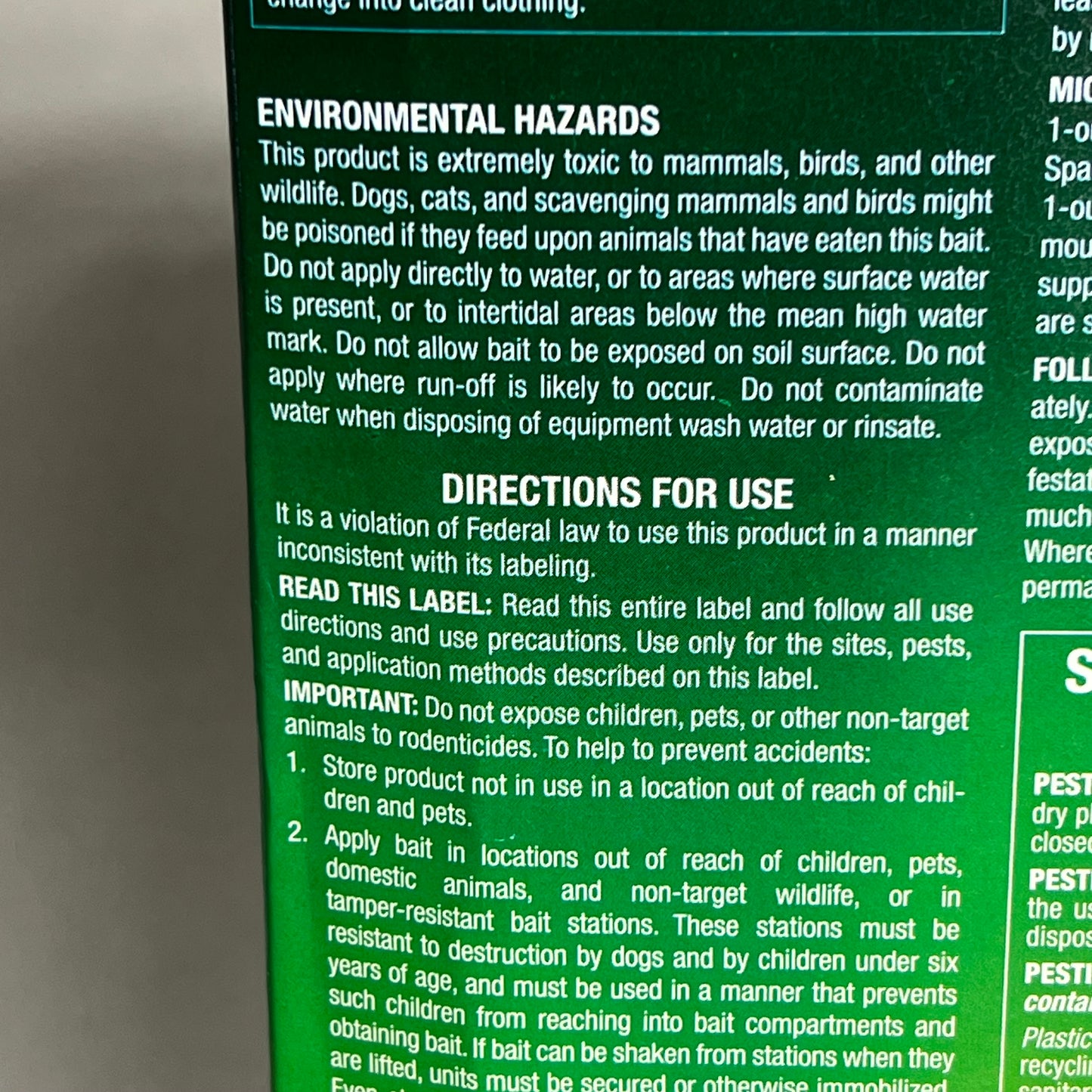 ZA@ NEOGEN All Weather Ramik Bars Fish Flavored for Rats  4lbs  Light Brown 116334