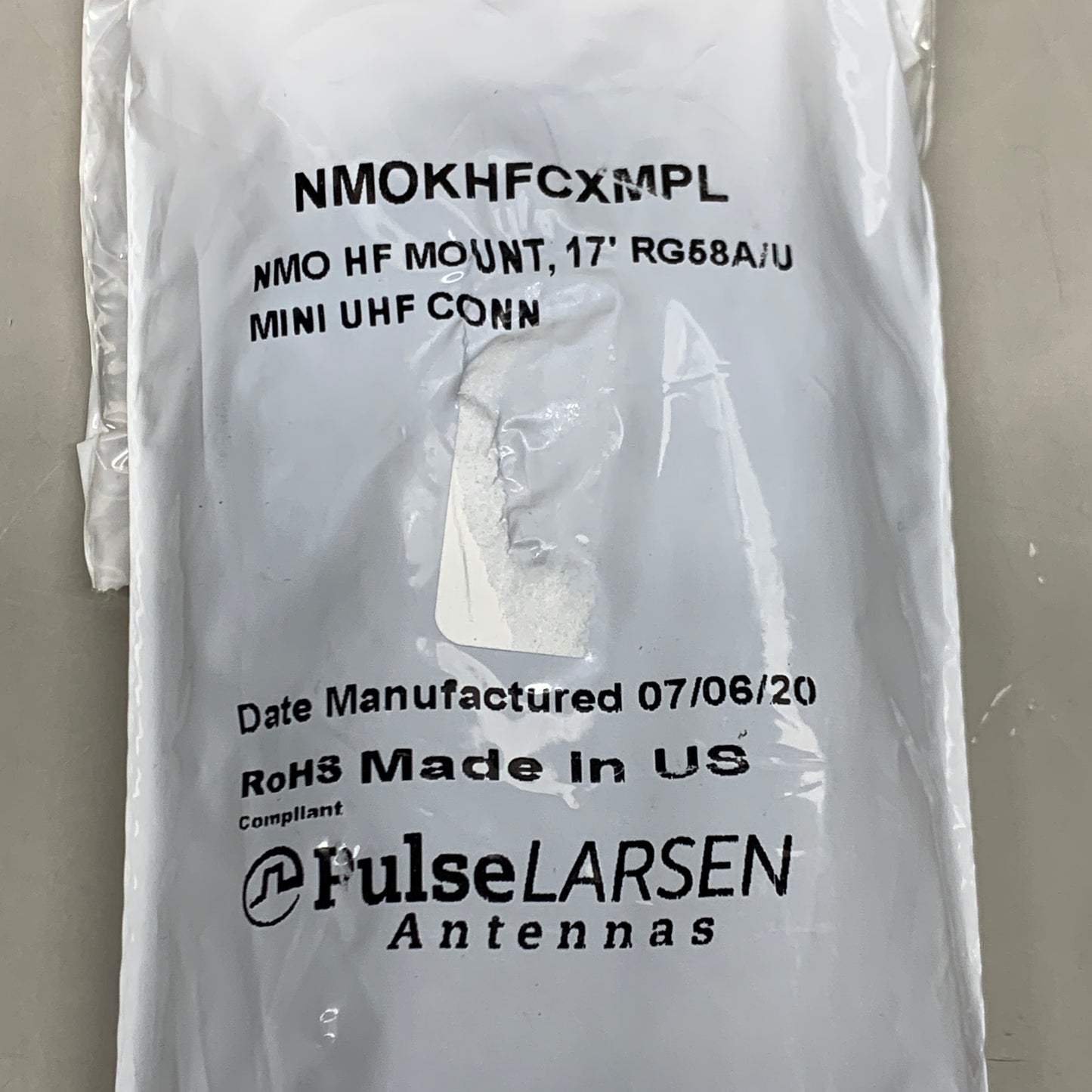 PULSE NMO High Frequency Mount 17ft RG-58A/U Cable With Connector NMOKHFCXMPL