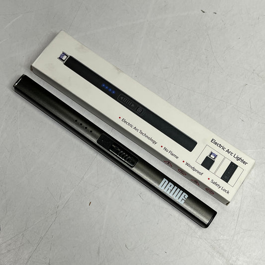 DRIVE Electronic Arc Lighter  220 mAh 5V 3A - 7.5" Length Dark Grey 601