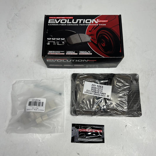 POWER STOP Evolution Sport Brake Pad Set W/ Hardware Rear Z23-1053