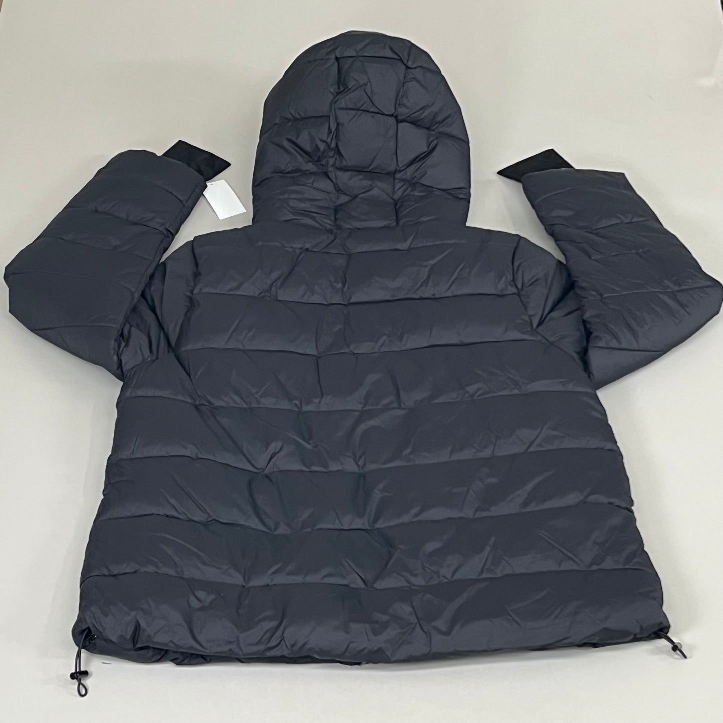 DKNY Boys' Winter Jacket Insulated Quilted Puffer Parka Large Black