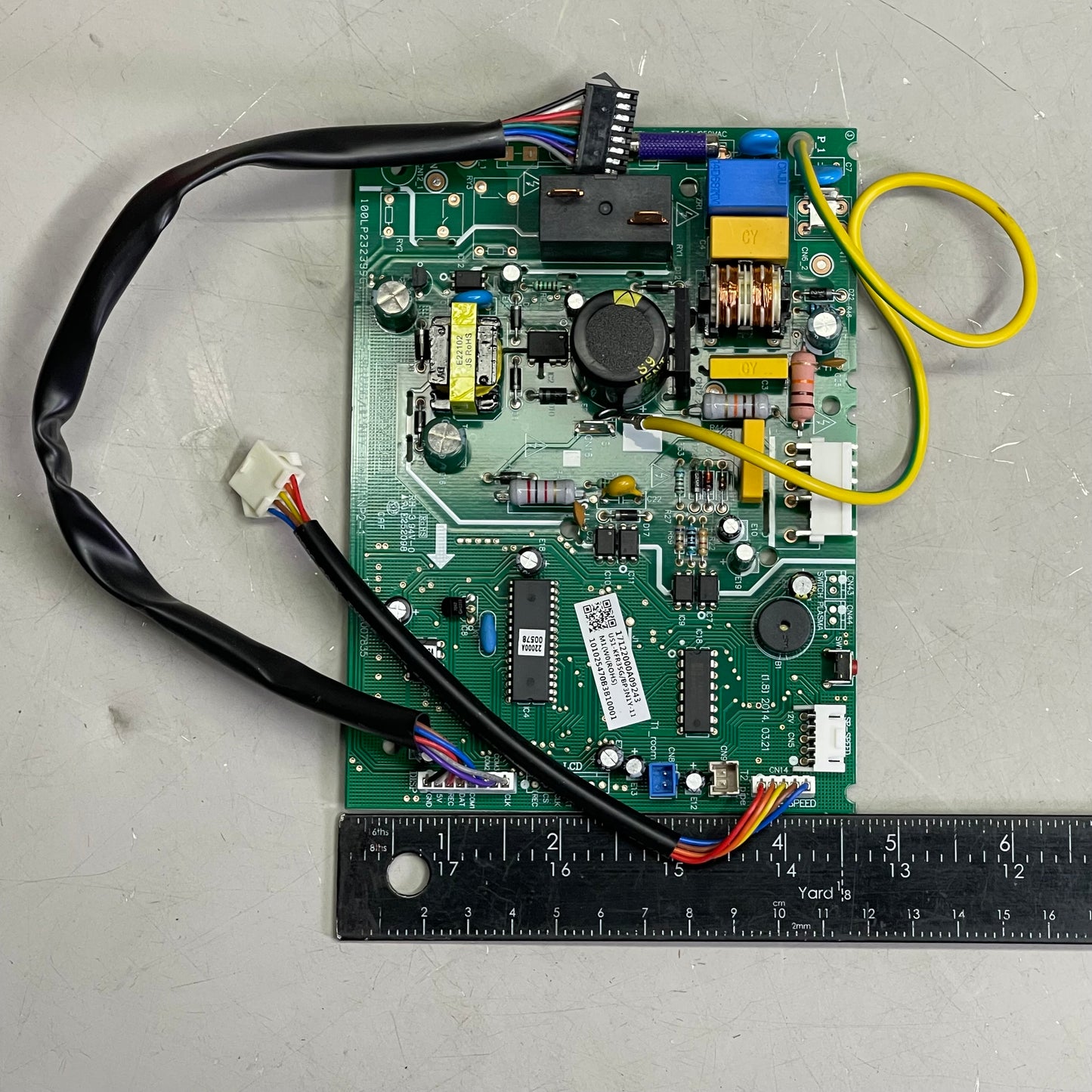 MIDEA Main Control Board Assembly, Genuine OEM Part 6" x 4.75" 17122000A09243
