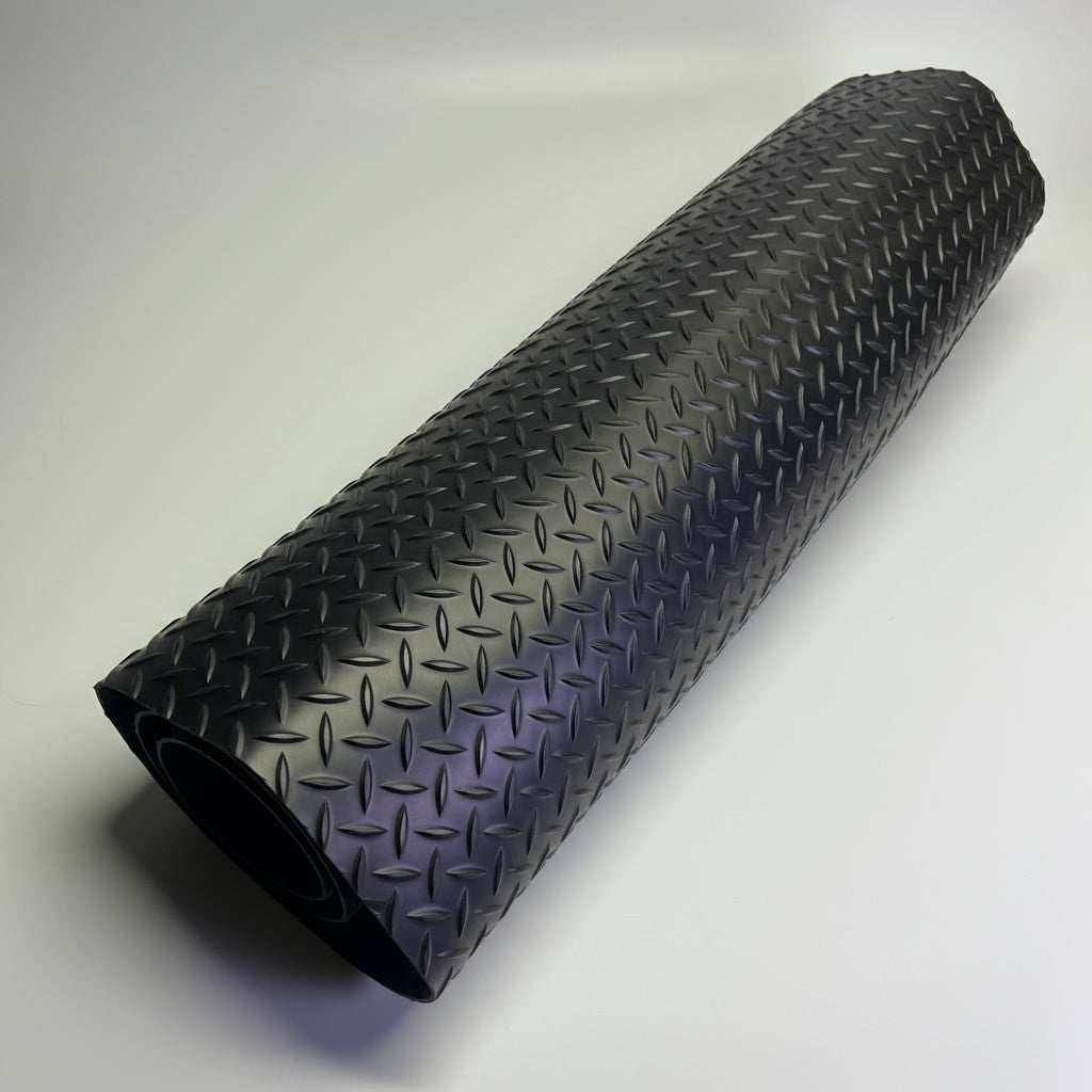 NOTRAX Diamond Stat Anti Static Work Mat W/ Cord 3' x 5' Black 826 5MDN2