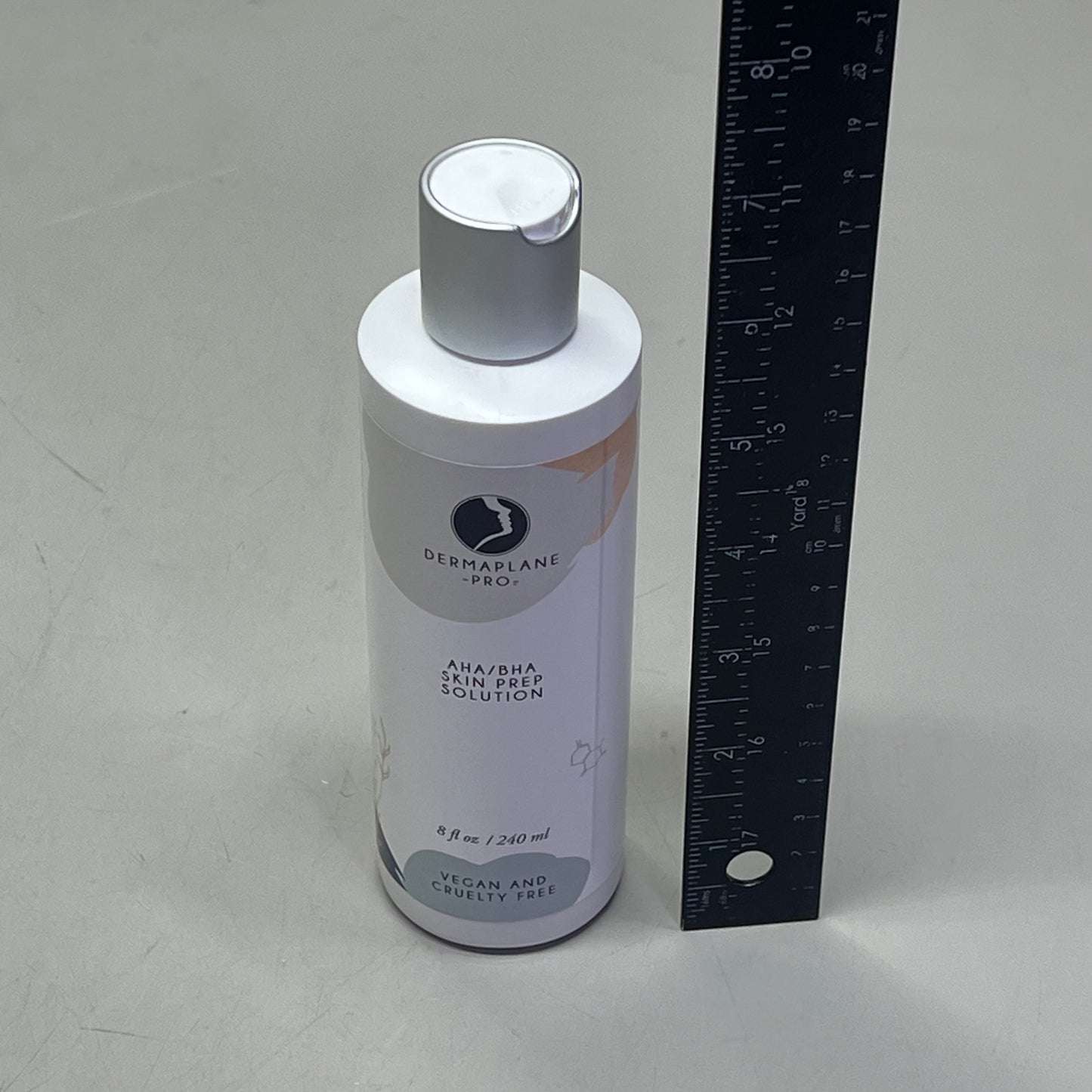 DERMAPLANE PRO AHA/BHA Skin Prep Solution Vegan & Cruelty Free 8 Fl Oz 6 M