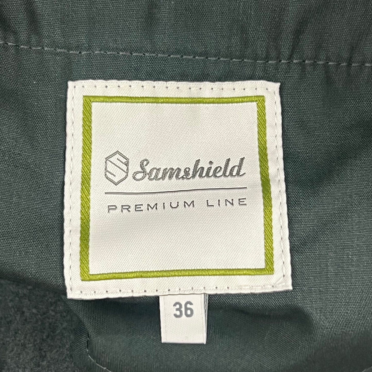 SAMSHIELD Clara Winter Equestrian Pants Women's Sz US 26, UK 8, FR 36 Moonless Night