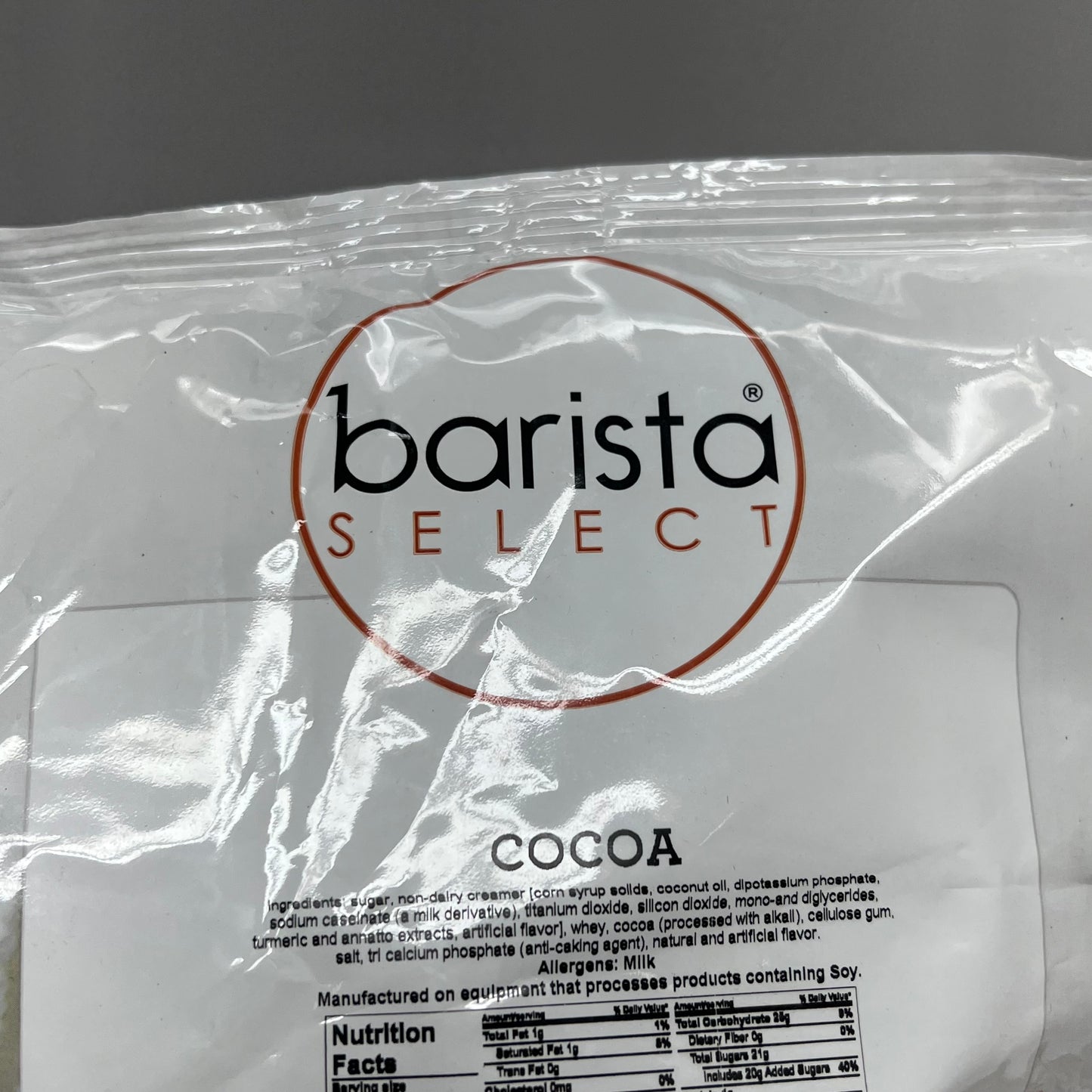 BARISTA SELECT  (4 PACK) Cocoa Rich Creamy Hot Chocolate Flavor 32 Oz BB 05/28