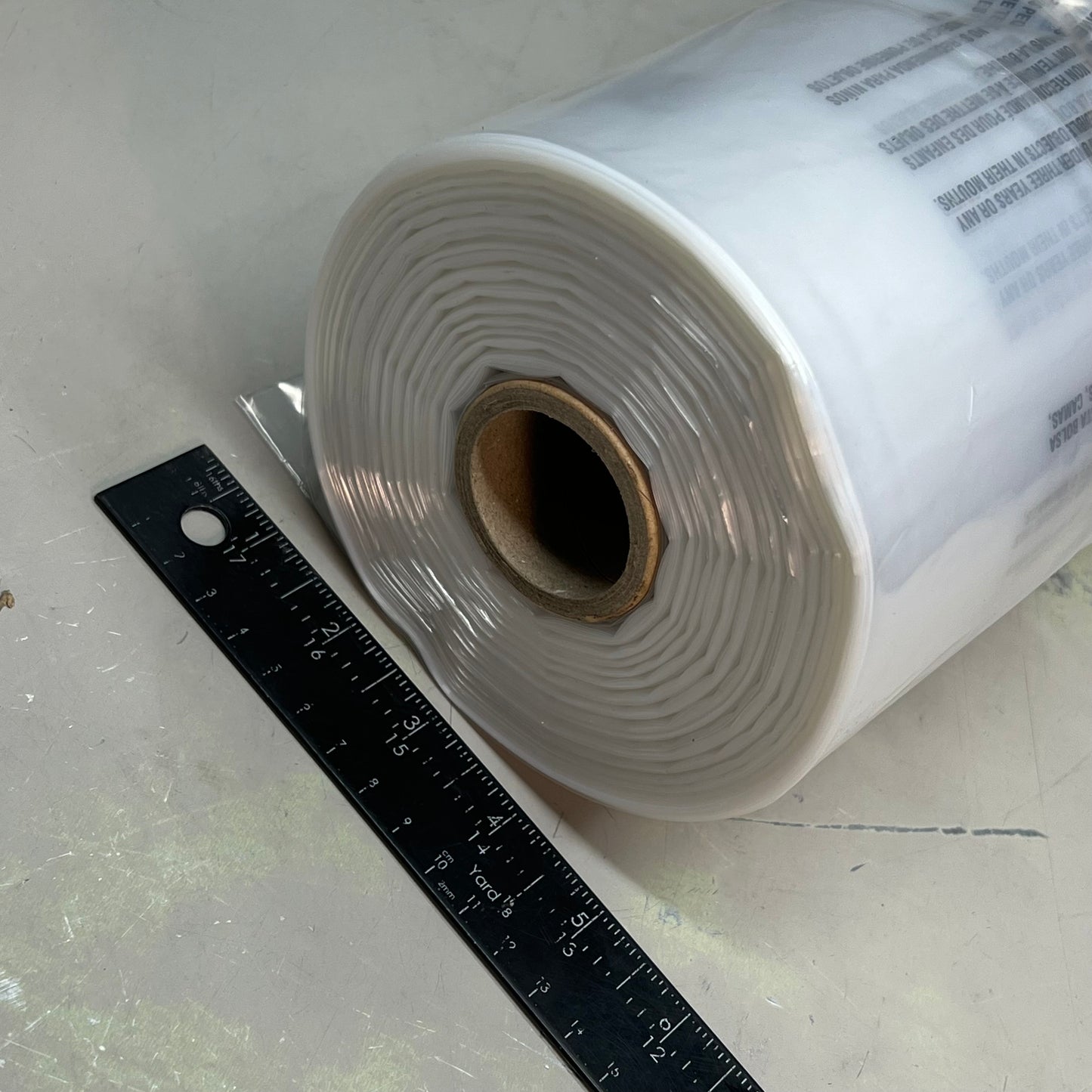 TVI INC (1 ROLL) Value Village Savers Poly Bag Roll Large Unknown Clear 0870031