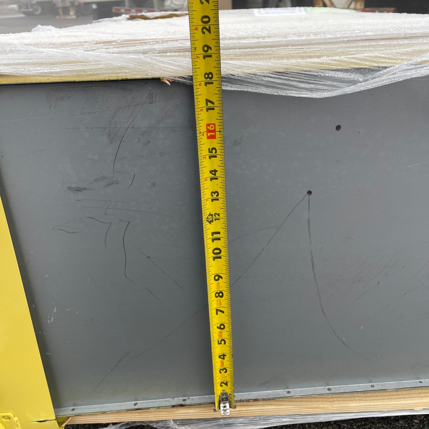 Z@ SECURALL Rolling Safety Storage Cabinet for Flammable Liquids 45 Gal Capacity A345-C (AS-IS)(C)