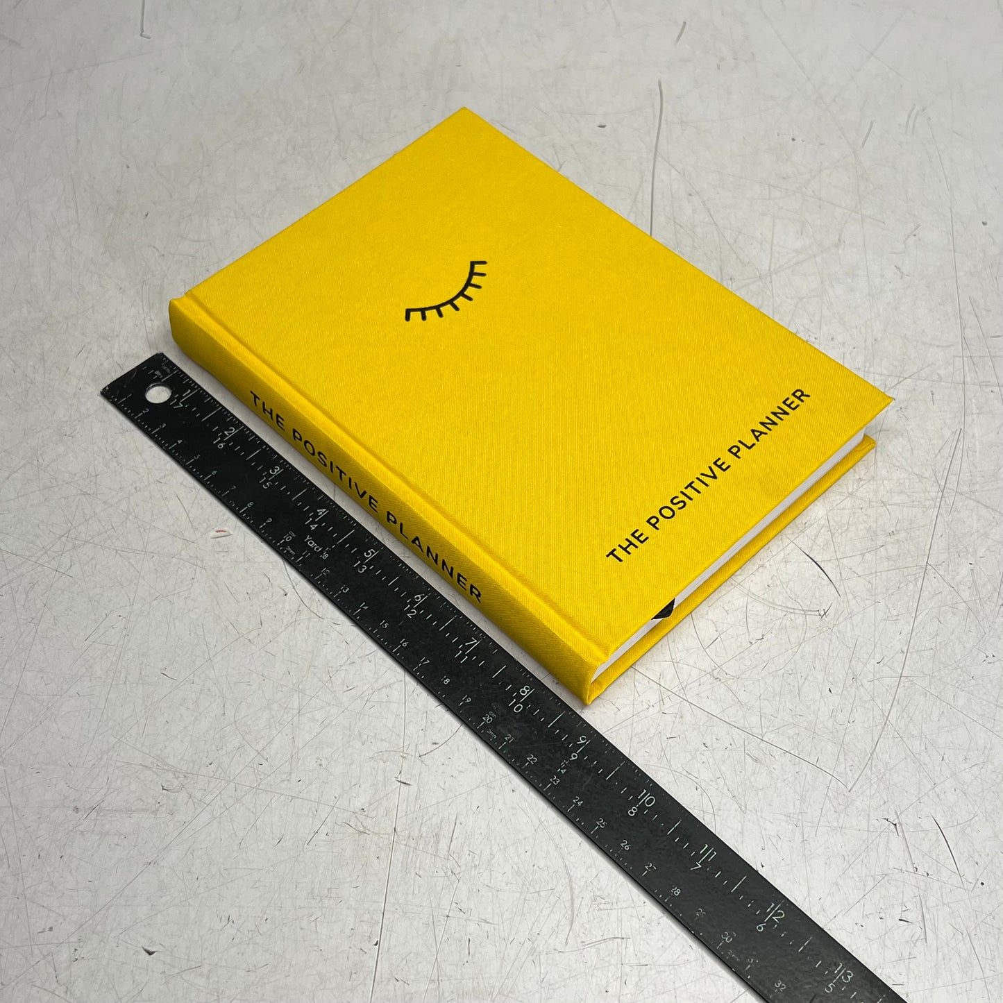 THE POSITIVE PLANNER 12-Week Planner Help Prioritize Mental Health Hardback Book
