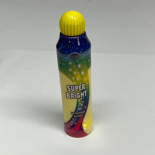 DAB O INK (12 PACK) Super Bright Full Fluorescent Bingo Ink Marker 4oz Yellow