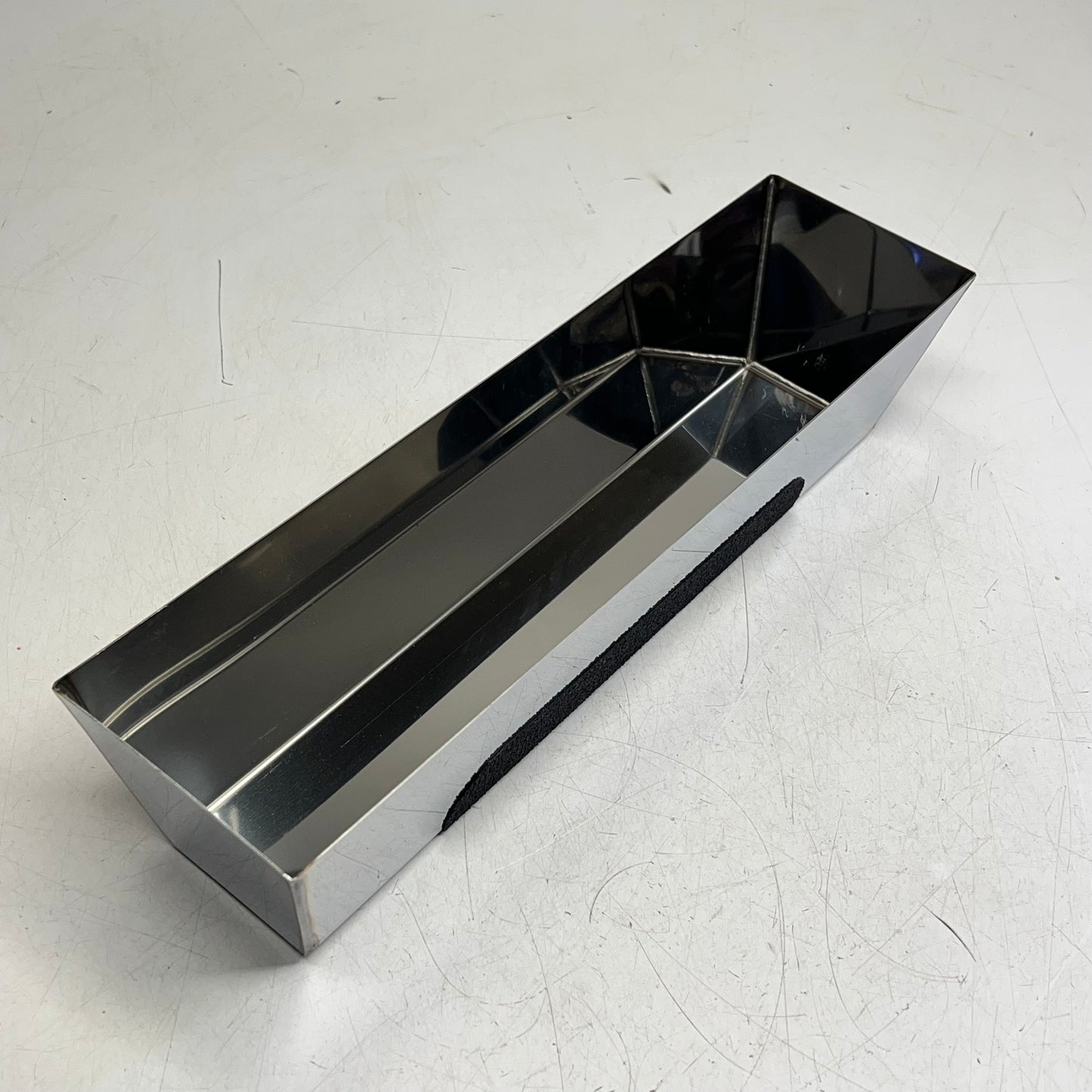 KRAFT Ez Grip Mud Pan Stainless Steel Non-slip Textured Surface 14" DW724