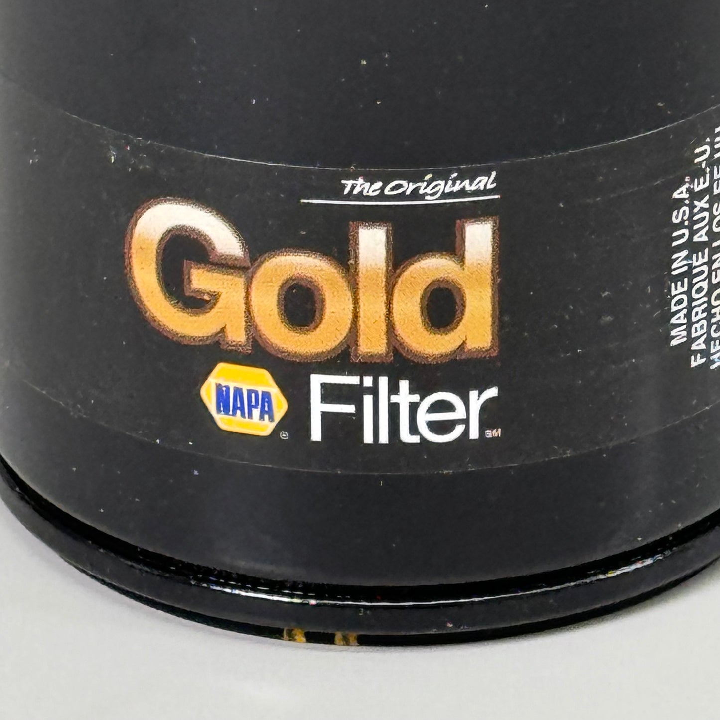 NAPA(2 PACK) The Original Gold Oil Filter Enhanced Cellulose 3/4"-16 Thread 1348