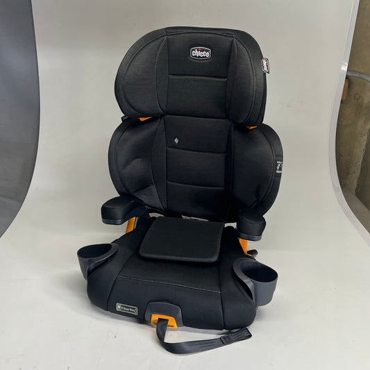 CHICCO Kid Fit Cleartex Booster Car Seat 2-in-1 Belt Positioning High Back Black