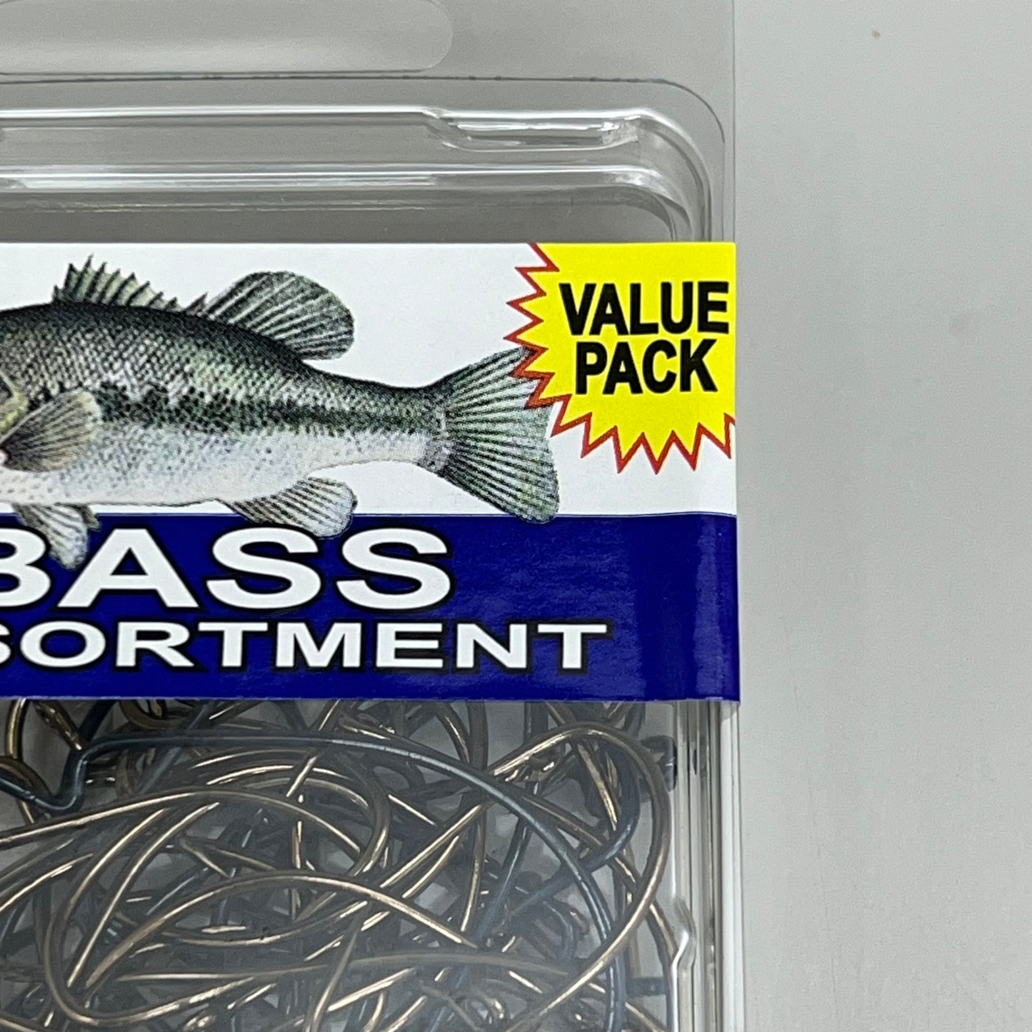 EAGLE CLAW (2 PACK) Bass Hook Assortment Value Pack Black/Bronze 40pc SPBASS