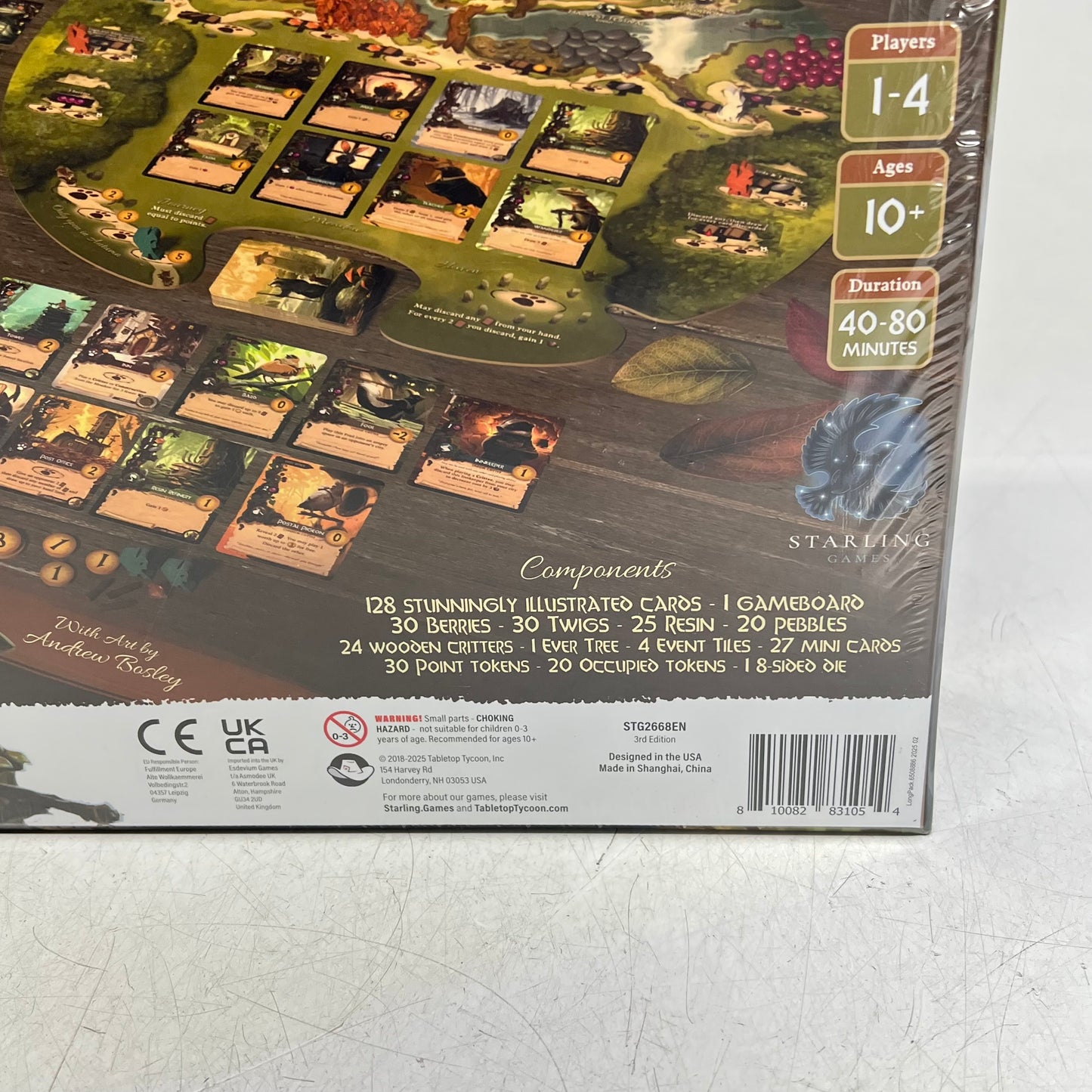 EVERDELL Board Game Asmodee Strategy for Creative Thinking & War 3rd Edition