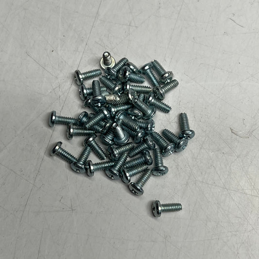 ZA@ STANLEY (5 PACK, 100 EACH) Philips Drive Pan Head Zinc 4-40 x 5/16" Silver 3BP-P8051-00-0100 G