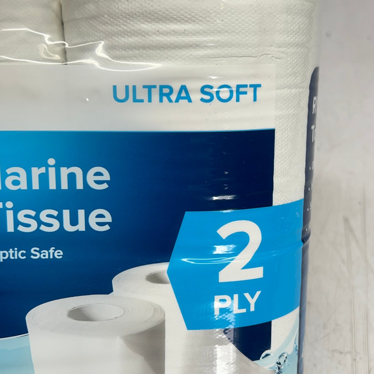 ZA@ CAMCO (4 PACK, 4 EACH) Rv & Marine Toilet Tissue  2-Ply 500 Sheets White 40274