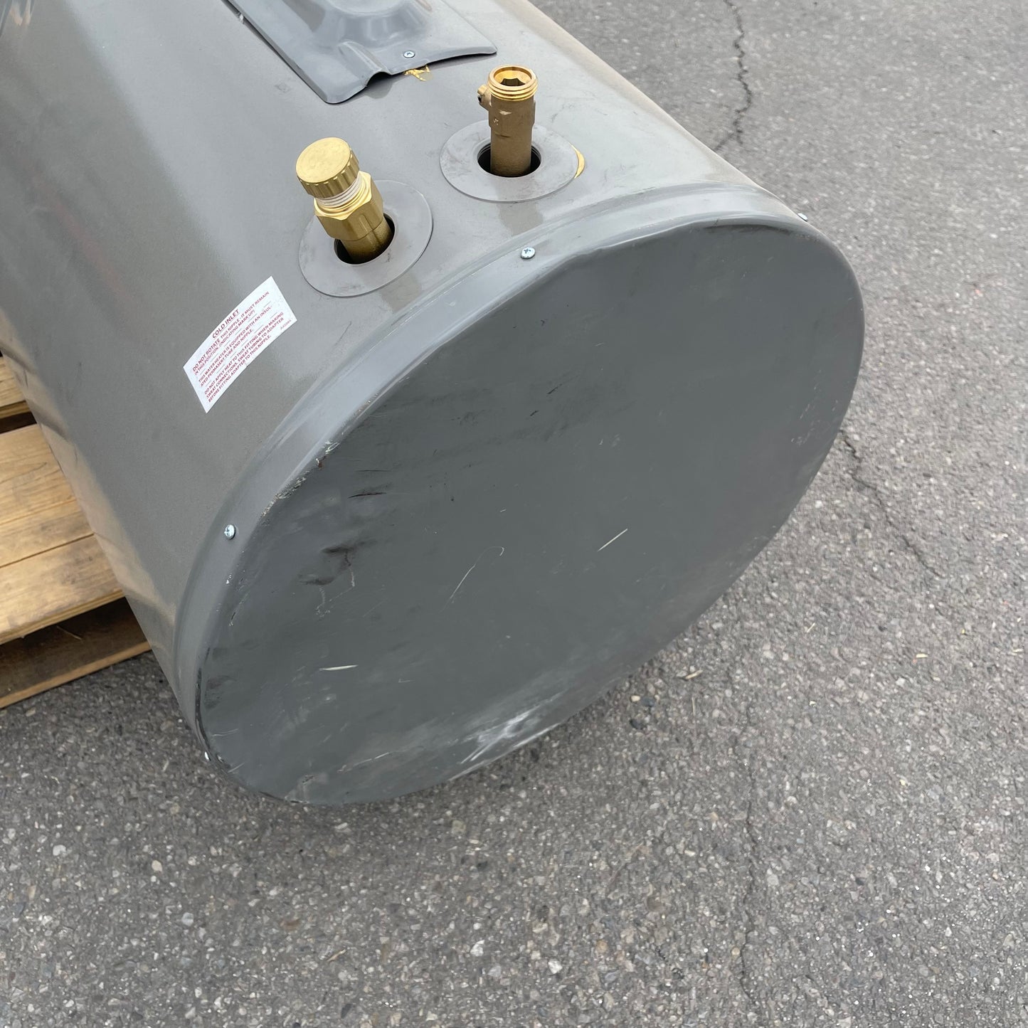 ZA@ RHEEM Hybrid Water Heater 50 gal Grey (AS-IS)(B)