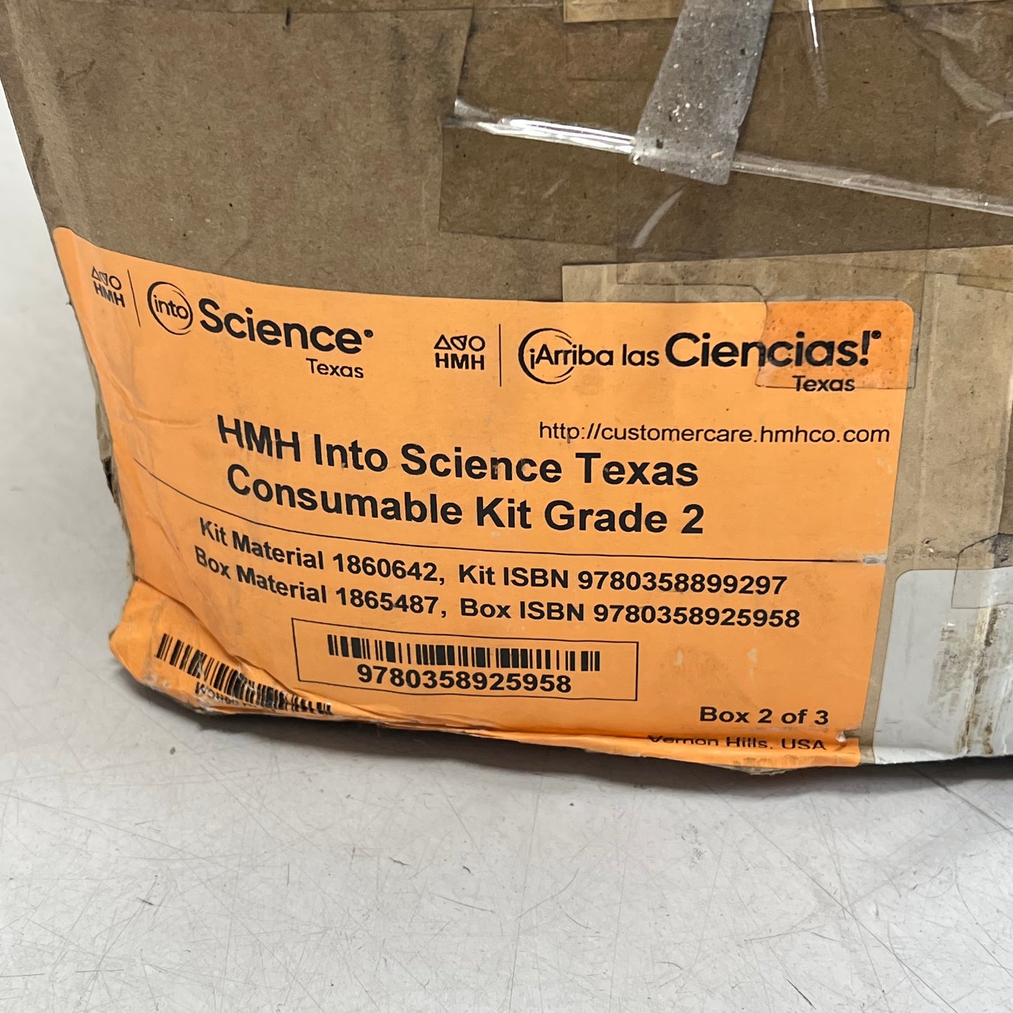 ZA@ HMH Educational Science Consumable Kit Grade 2 Gravel & Dirt 9780358899297