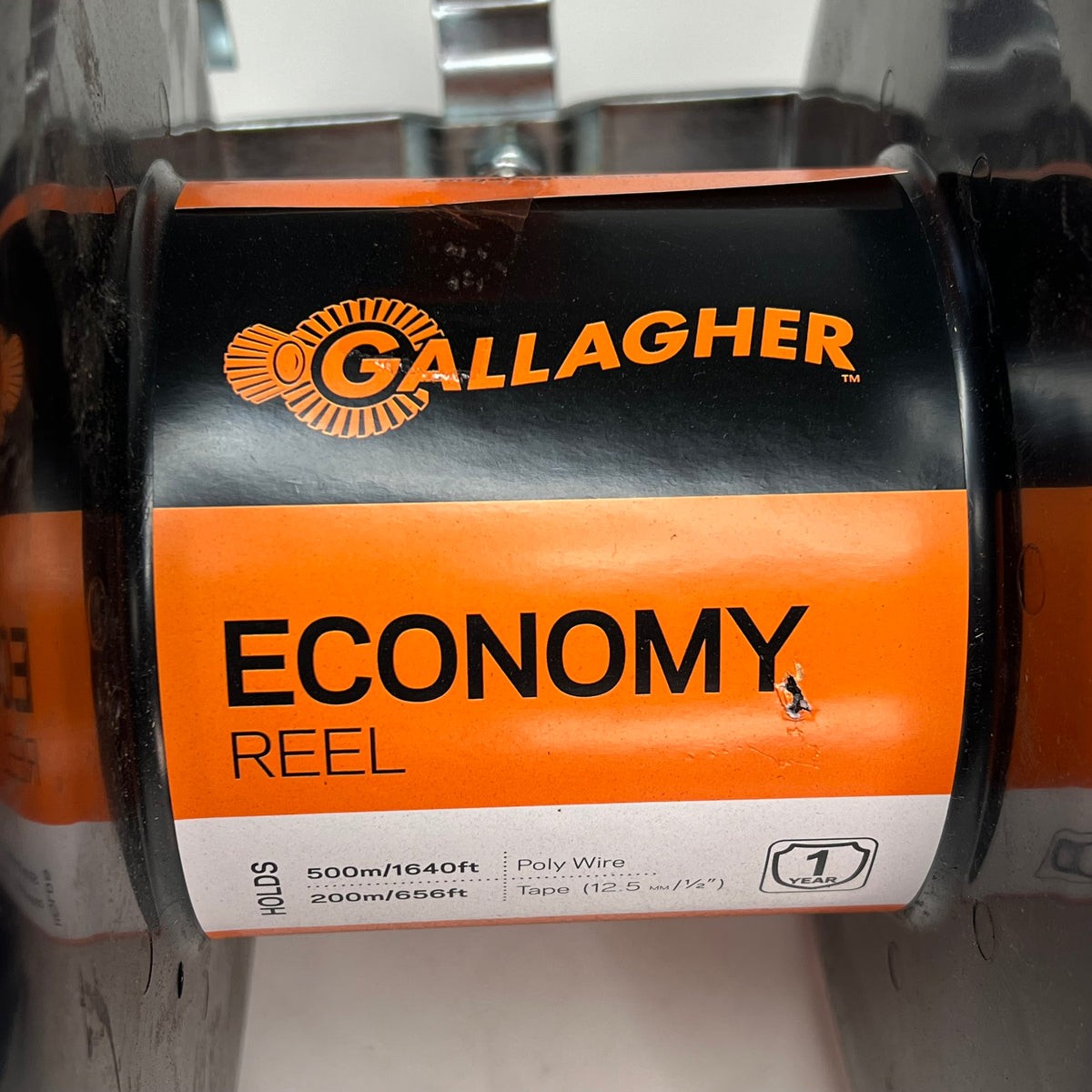 GALLAGHER  Economy Reel Strong & Durable Holds 1,640' Orange/Black G61600
