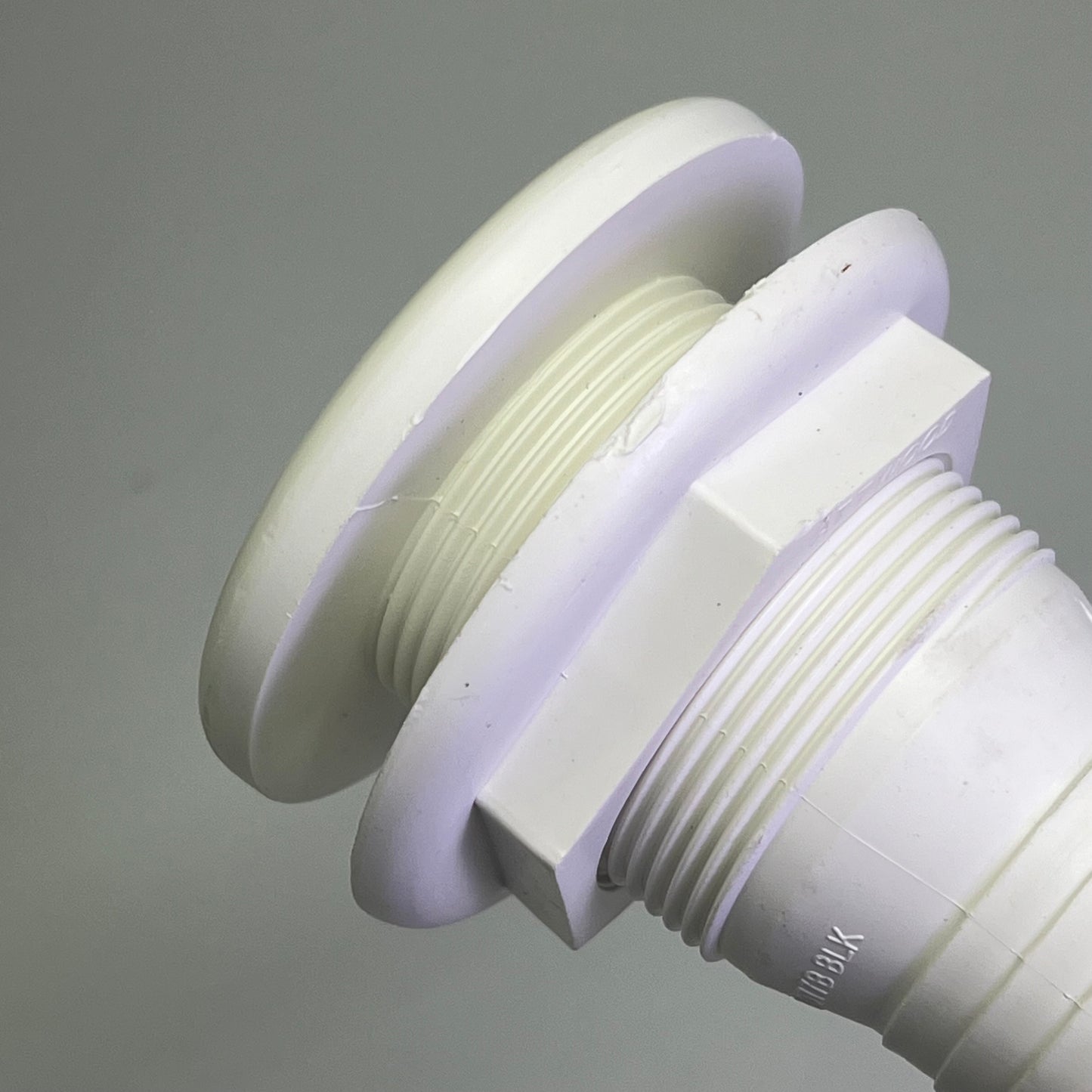 TODD Holdings Tank Fitting Relocation Kit Stainless Steel Hardware White 90-2219