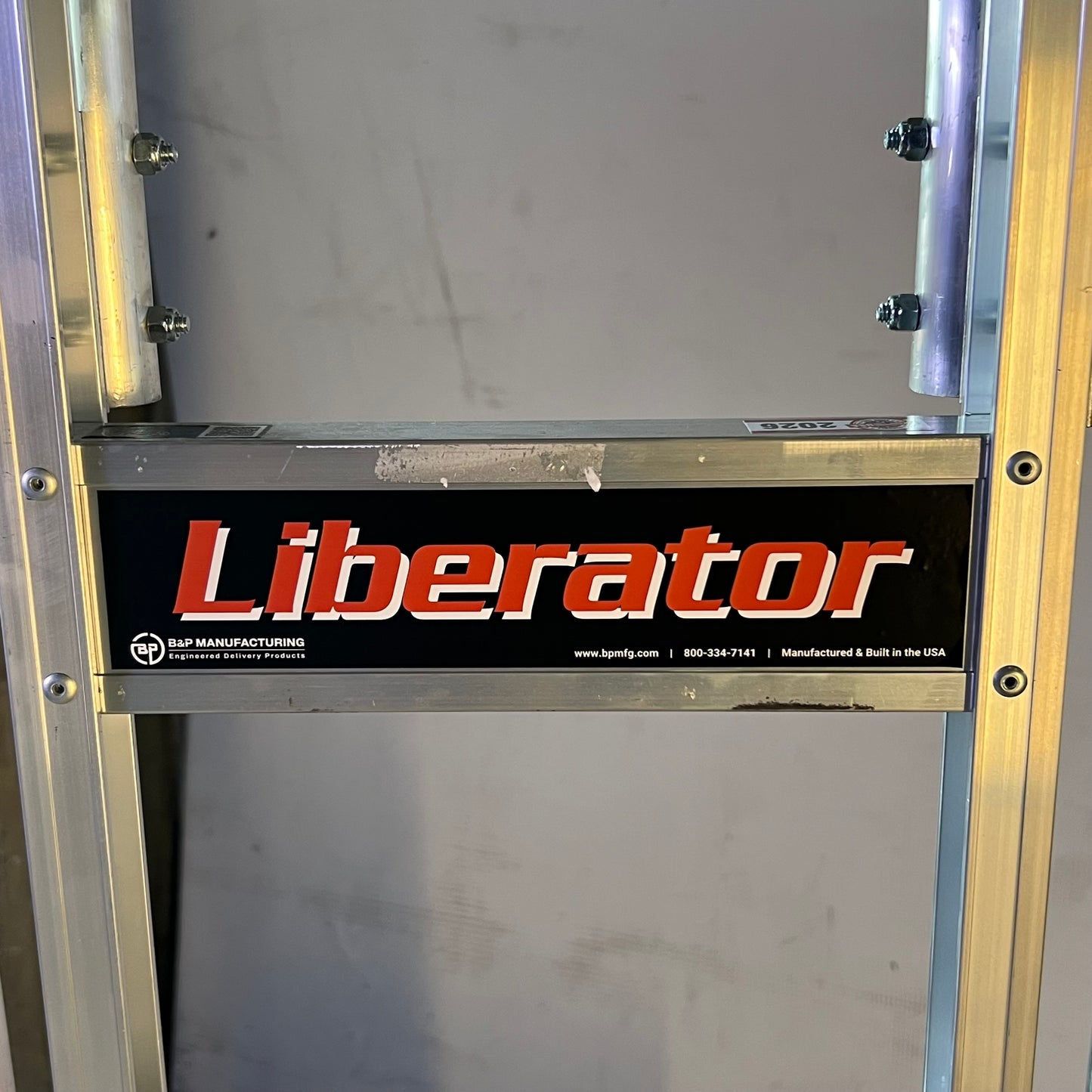 LIBERATOR 61" Aluminum Convertible Hand Truck - 18" x 9" Nose Plate