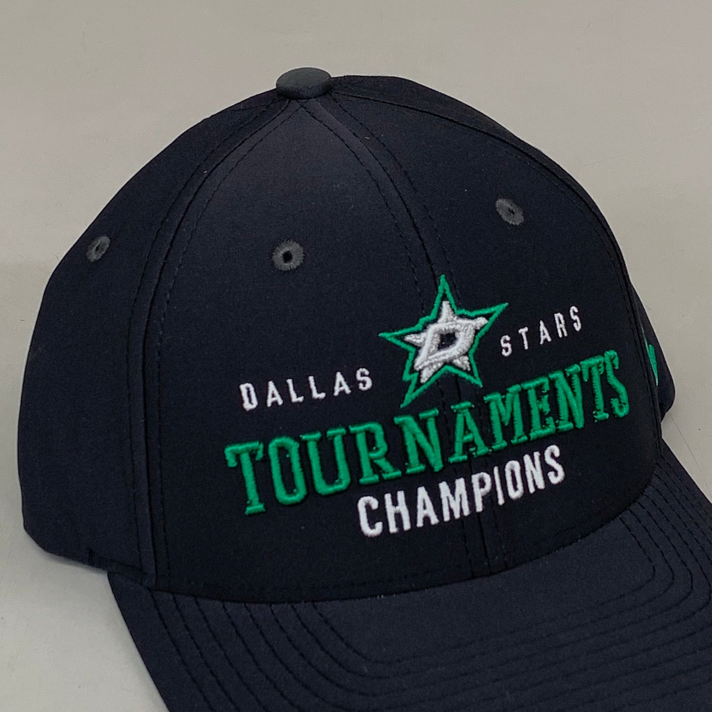 ZEPHYRS Dallas Stars Tournament Champions Snapback Hat One Size Black/Green