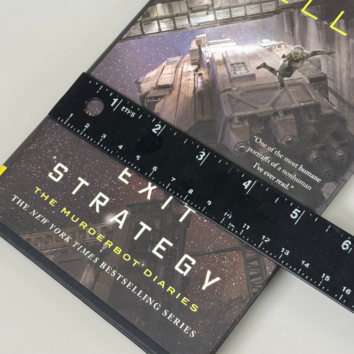 EXIT STRATEGY The Murderbot Diaries by Martha Wells Hardcover Book