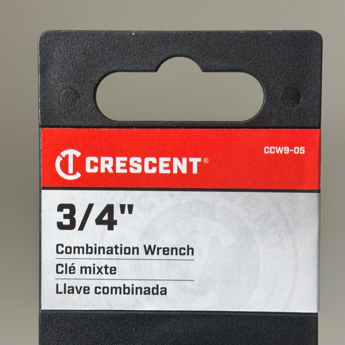 CRESCENT (2 PACK) 3/4" 12 Point Combo Wrench Full Polish Chrome Alloy CCW9-05