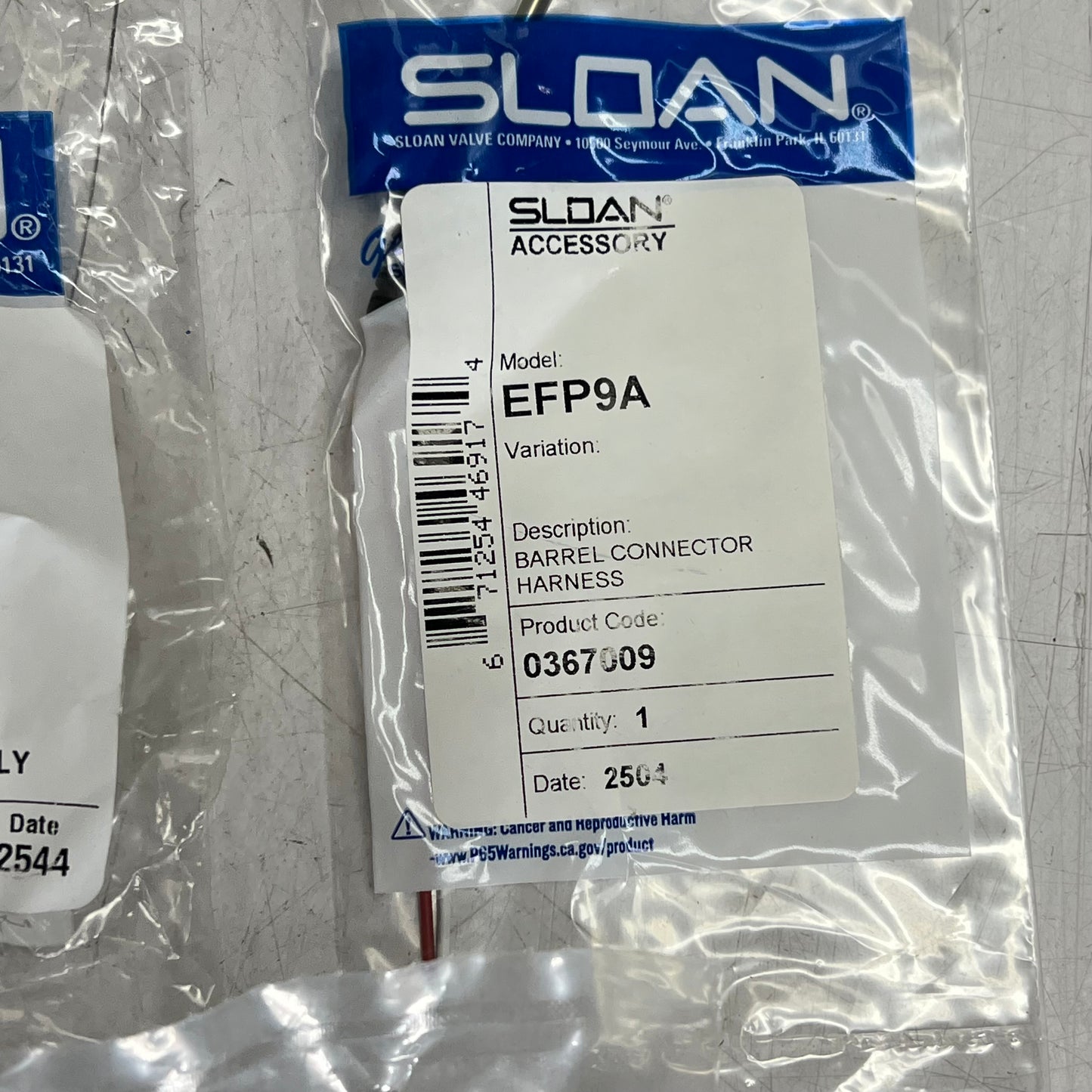SLOAN Hardwired-powered Deck Mounted Low Integrated Faucet Chrome ETF-600
