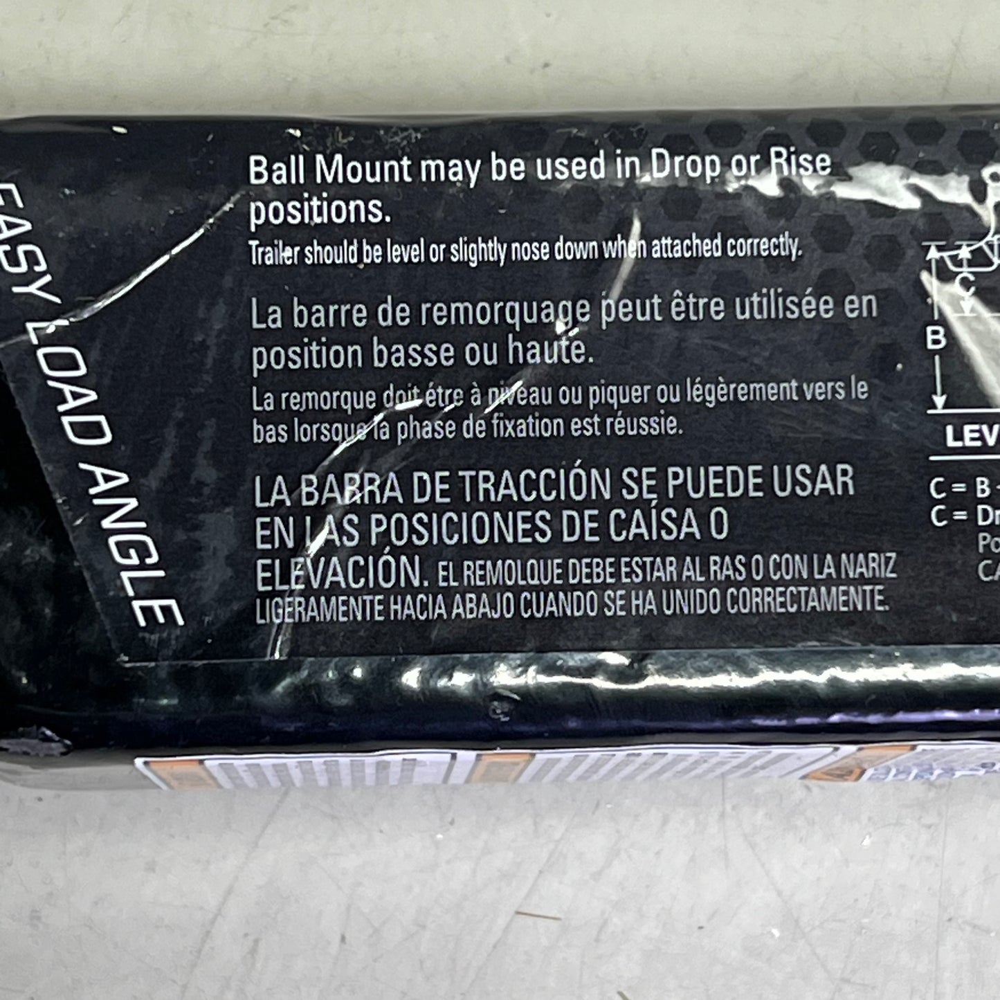 REESE TOWPOWER Trailer Hitch Ball Mount 4" Drop 2" Raise 16,000 lbs Cap 21331