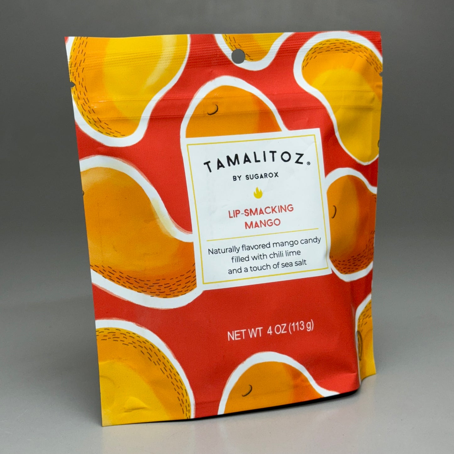 TAMALITOZ (4 PACK) Lip-Smacking Mango Naturally Flavored Mango Candy 4oz 09/25,