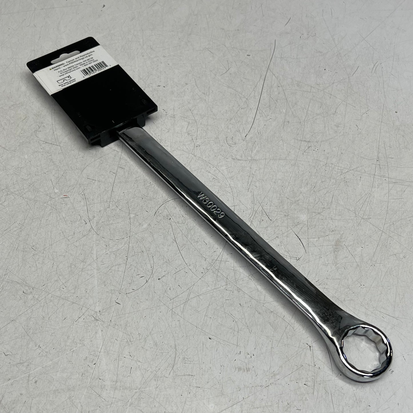 PERFORMANCE TOOLS Combination Wrench  29mm 12 Point  Polished Chrome W30029