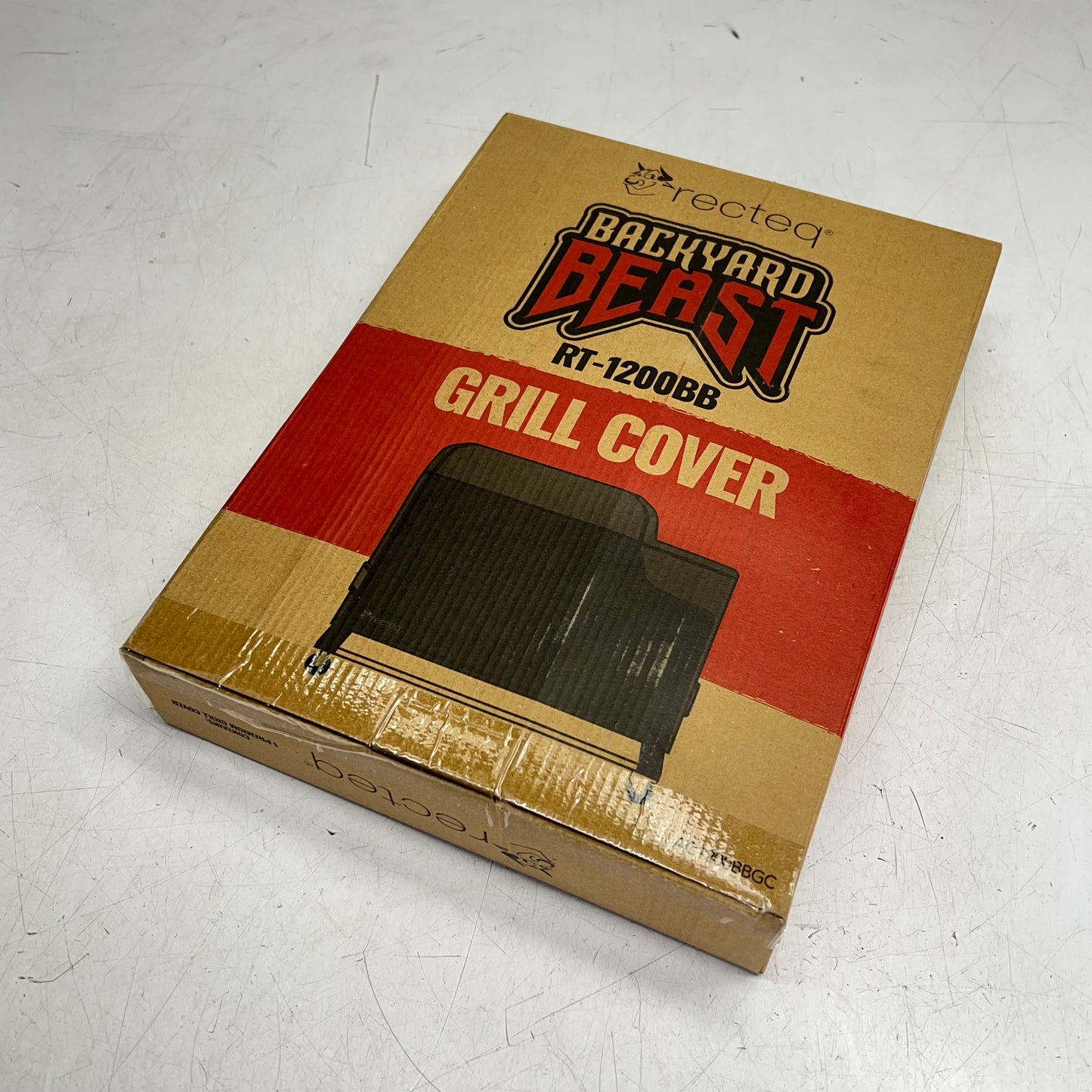 RECTEQ  Backyard Beast 1200/1000 Grill Cover  2-Ply 350-Gram PVC Black AC1200BBGC