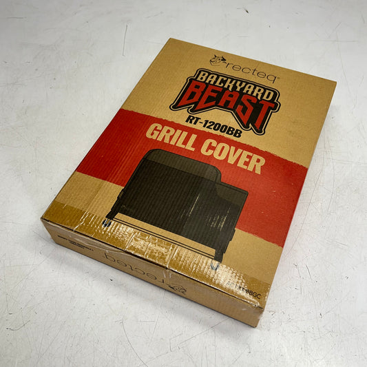 RECTEQ  Backyard Beast 1200/1000 Grill Cover  2-Ply 350-Gram PVC Black AC1200BBGC