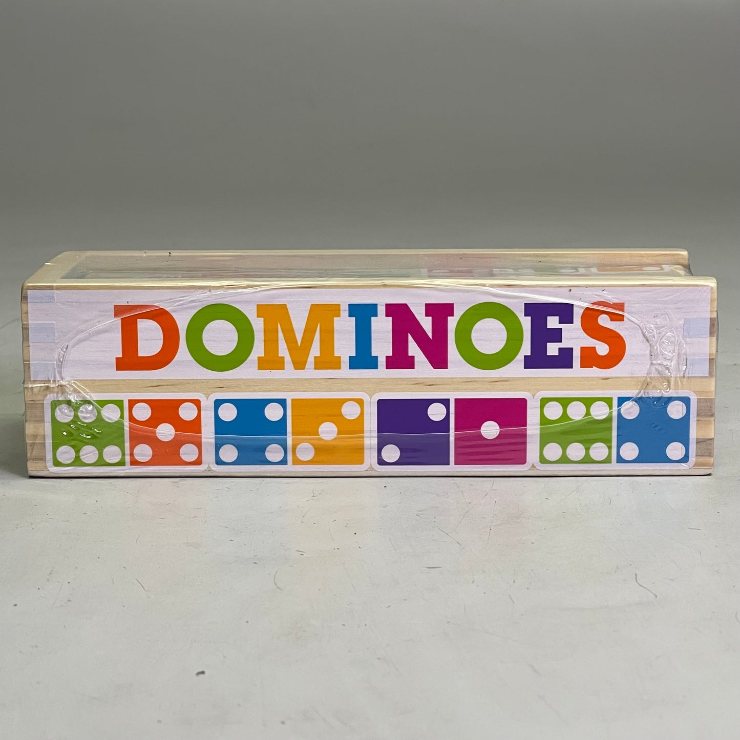 ZA@ MELISSA & DOUG Dominoes Game 28 Pieces Multicolor Wood 30388 A