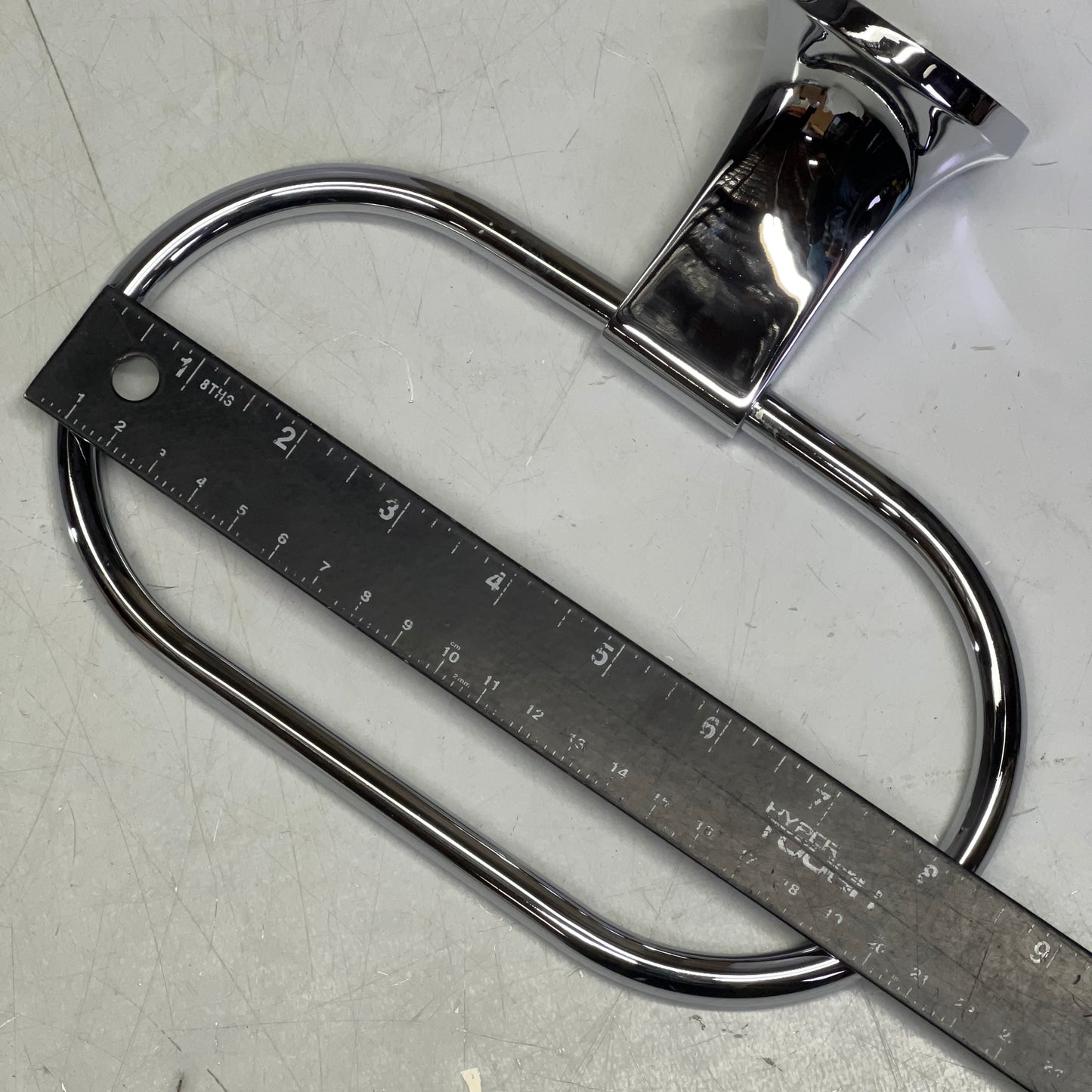 PFISTER Polished Chrome Towel Ring BRB-PFM0C