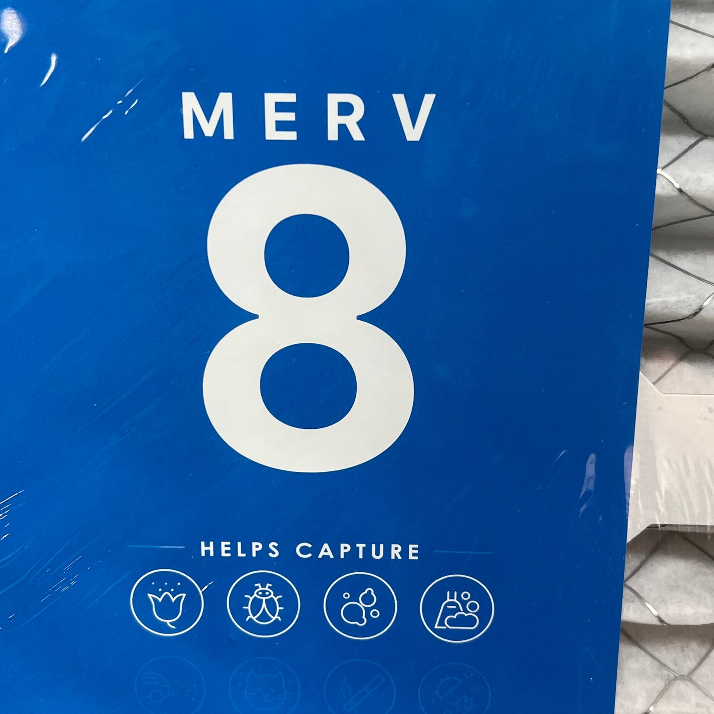 SIMPLY FILTERS (6 PACK) Air Filter MERV 8 For Home AC 14x14x1 White 101662-PA-1