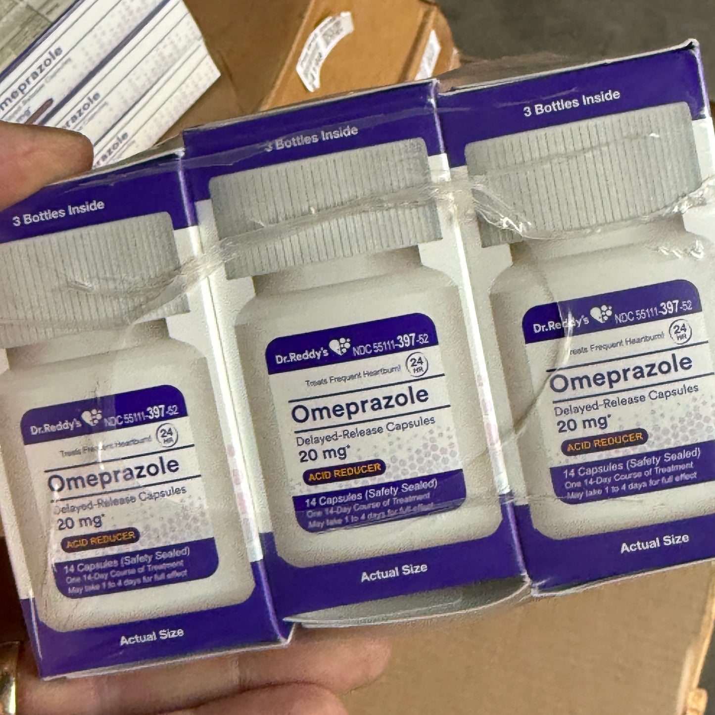 ZA@ Pallet of OMEPRAZOLE Delayed-Release 20 mg Acid Reducer *EXPIRED 12/22* (AS-IS)