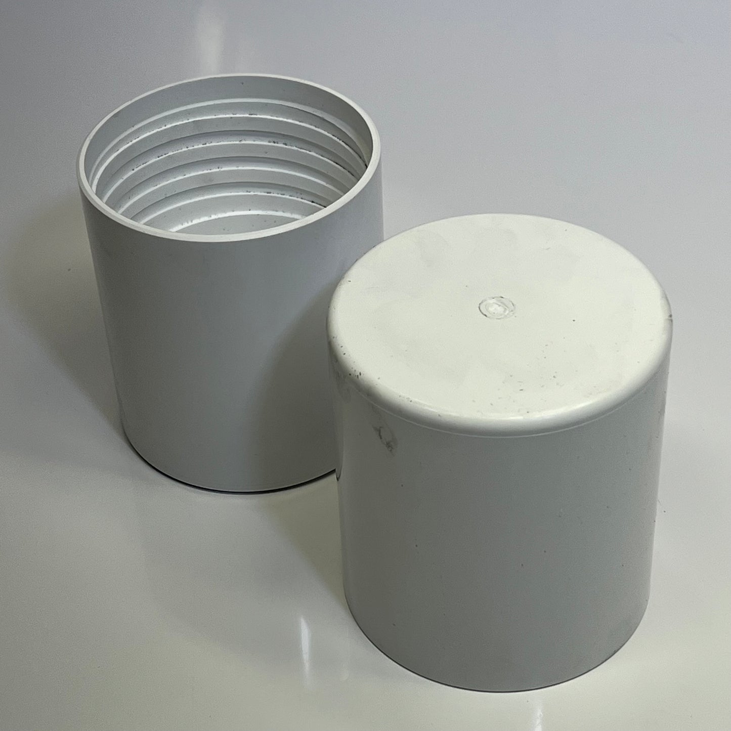 CAMPBELL (2 PACK) MonoFlex Schedule 80 Molded Female Threaded Caps White