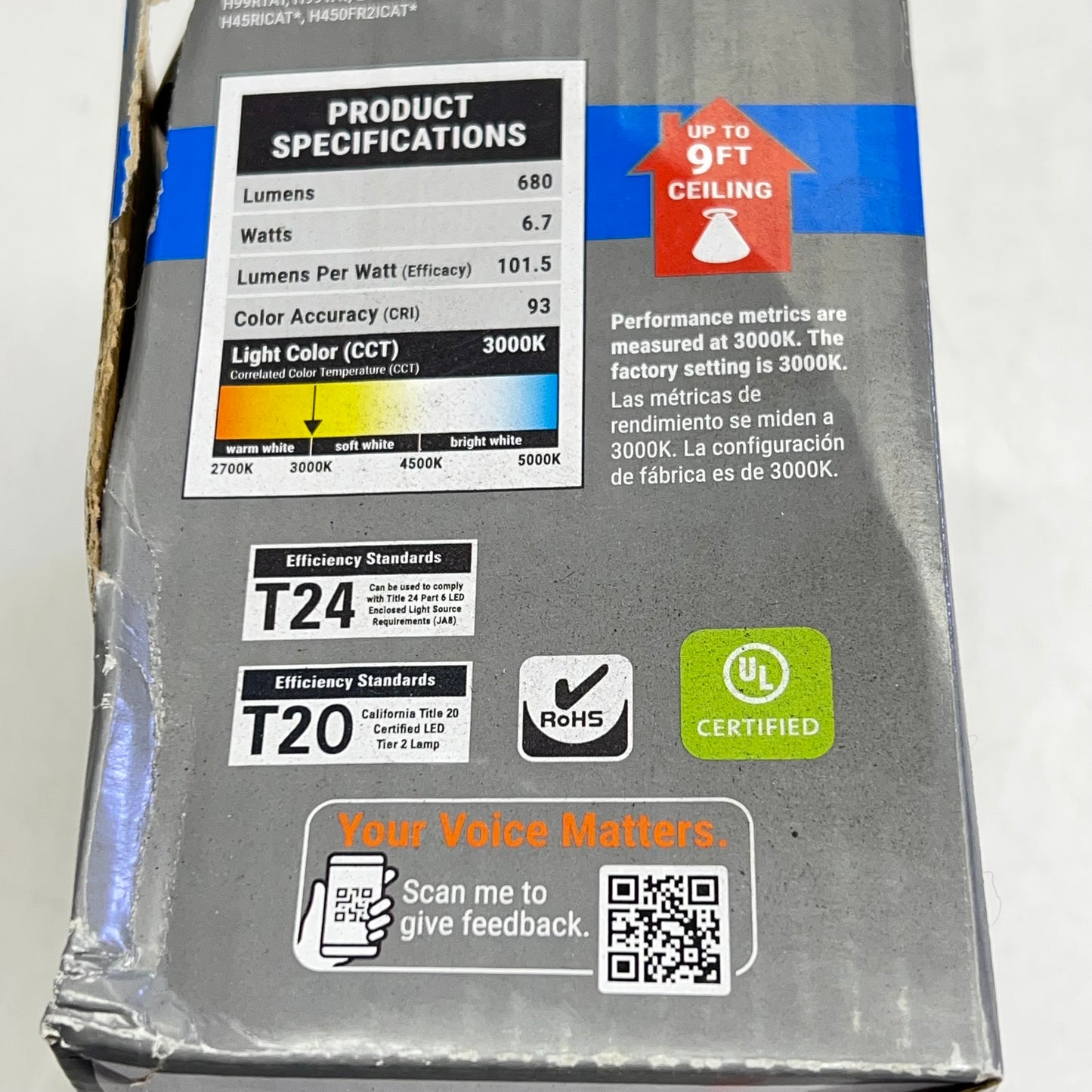 COOPER LIGHTING  (3 PACK) Baffle Downlight  4" White LT4069FS1EWHR (New Other)