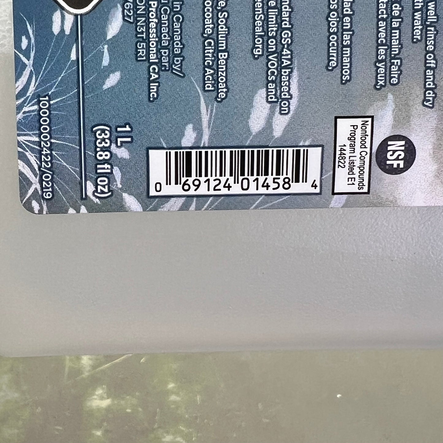 SCJ Perfume & Dye Free Refresh Clear Foam Soap Refills 1L Clear 1000002422/0219