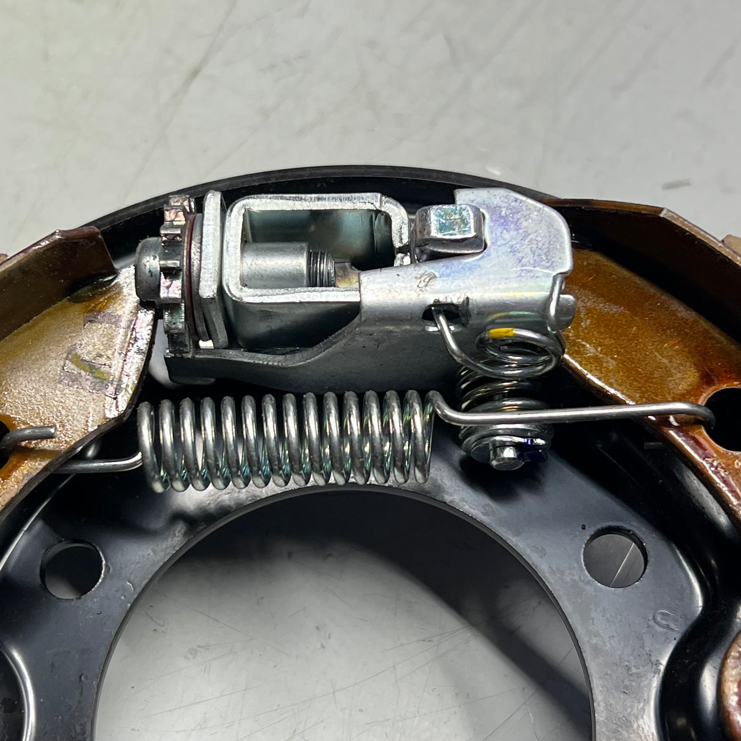 EZGO Right Rear Drum Brake Assembly 2009-25 Cable Models 160mm Dia OEM 612189