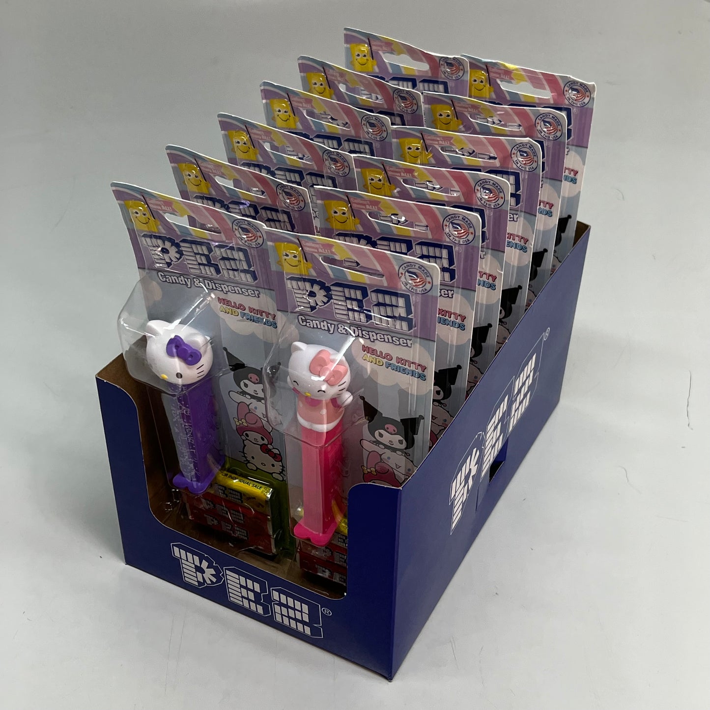 PEZ (12 PACK) Sanrio Hello Kitty Candy Dispenser Assortment W/ Refill BB 04/30