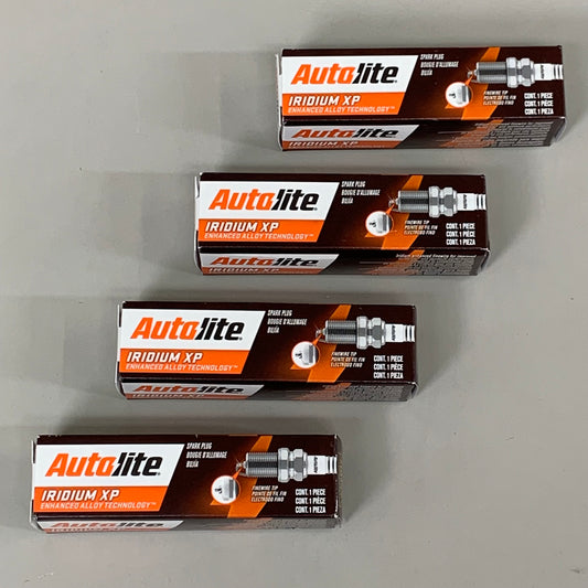 AUTOLITE (4 PACK) Platinum Iridium XP Spark Plug Fine Wire 14mm Thread Dia XP6083