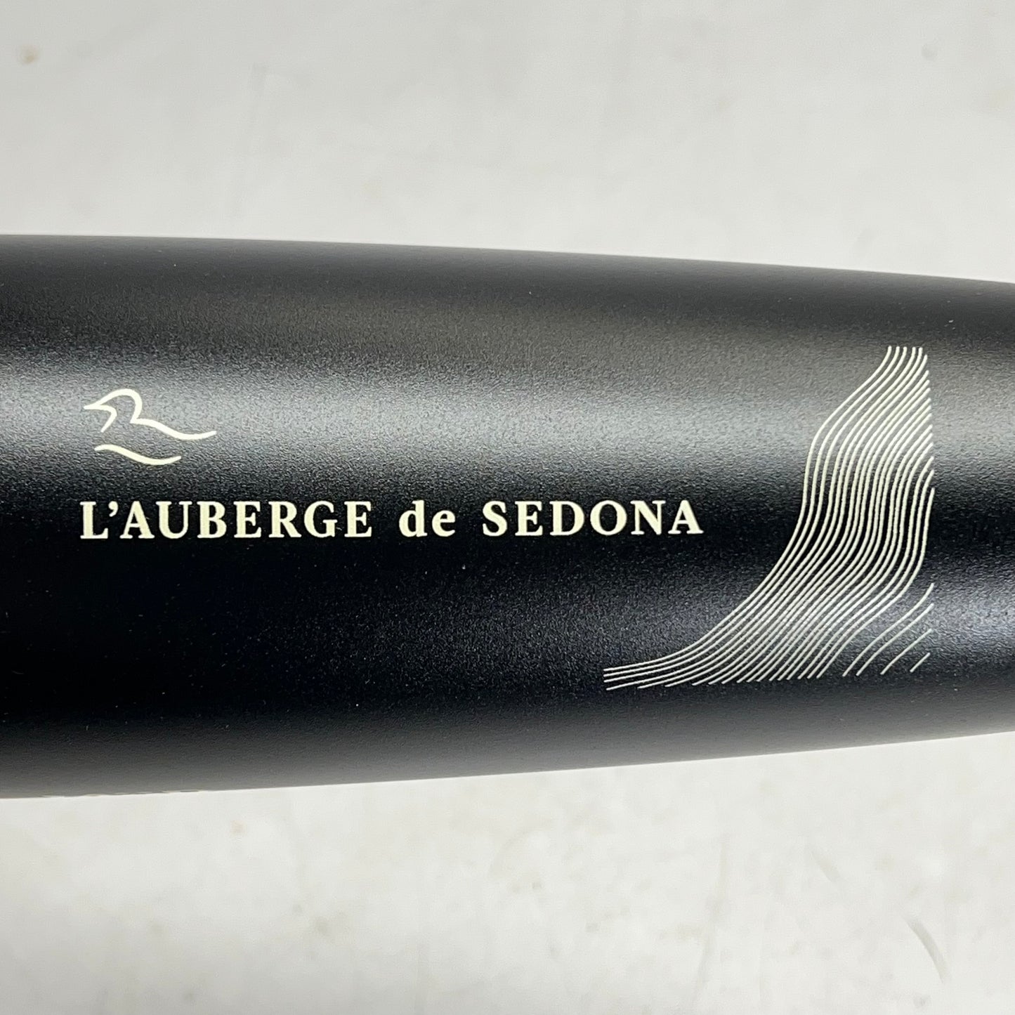 ZA@ MIIR 3d Double Wall Insulated Stainless Steel Tumbler 16oz Black w/ Hotel & Resort L'auberge De Sedona Engraved G