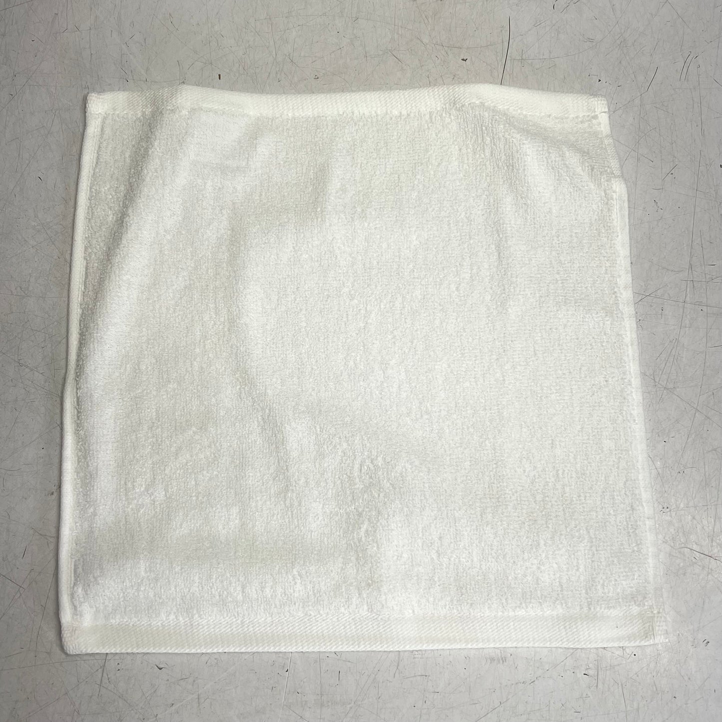 ZA@ WELSPUN (10 PACK) Hotel Wash Cloths Cotton 12 x 12 White 887719102245