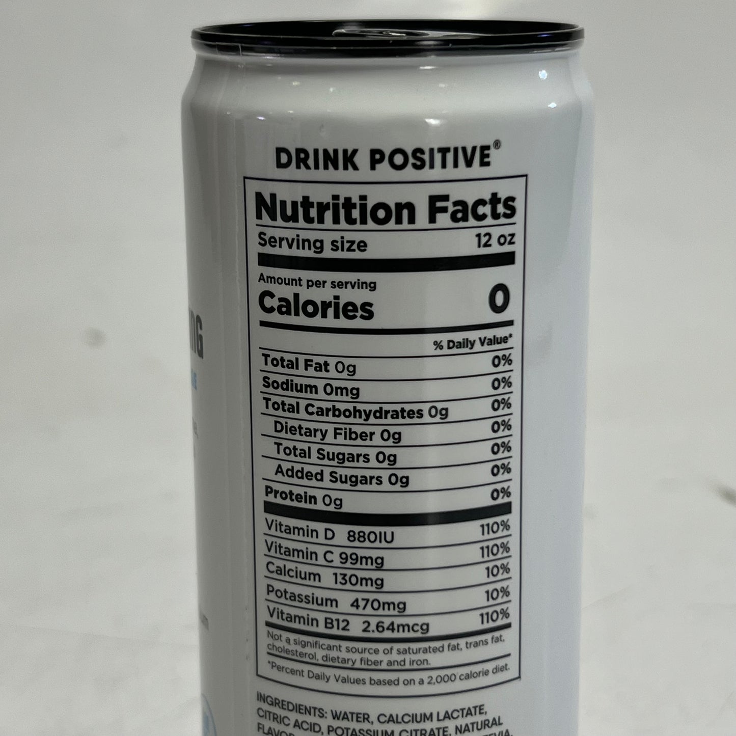 ZA@ POSITIVE (24 PACK) Hydration Peach Perfect 12 fl. oz. BB 02/27