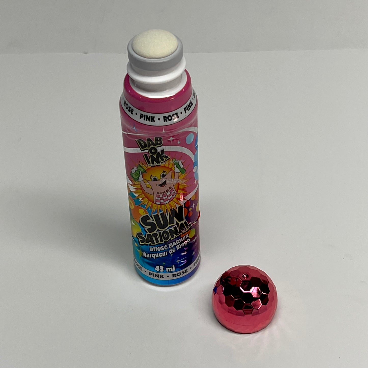 DAB O INK (12 PACK) Sunsational Bingo Marker Bright Ink 43ml/1.4 oz Pink C26